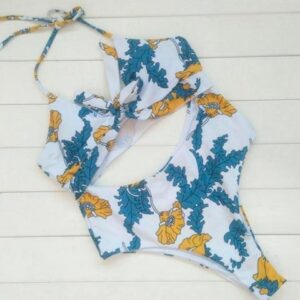 Ladies Cut Out Swimsuit