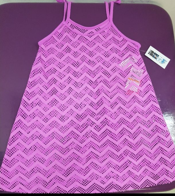 Gossip Girl Kids Mesh Cover Up Dress