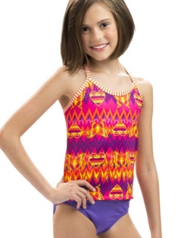 Dolfin Uglies Girls' Tankini Set - Flutterfly