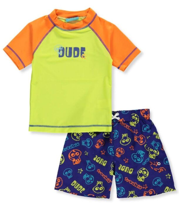 Jump 'N Splash Boys Rashguard Set