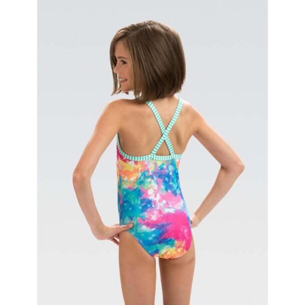 Dolfin Toddler Girls Swimsuit- Rainbow Drop - Image 3