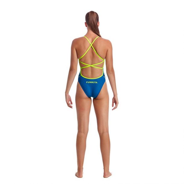 Funkita Ladies Strapped In Swimsuit - Ice Queen - Image 2