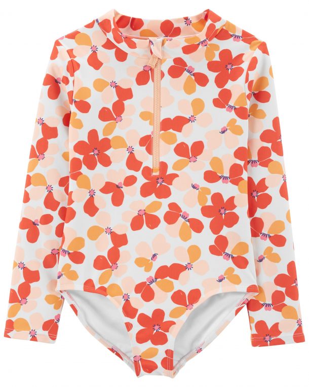 Carter's Girls' Floral 1-pc Rashguard