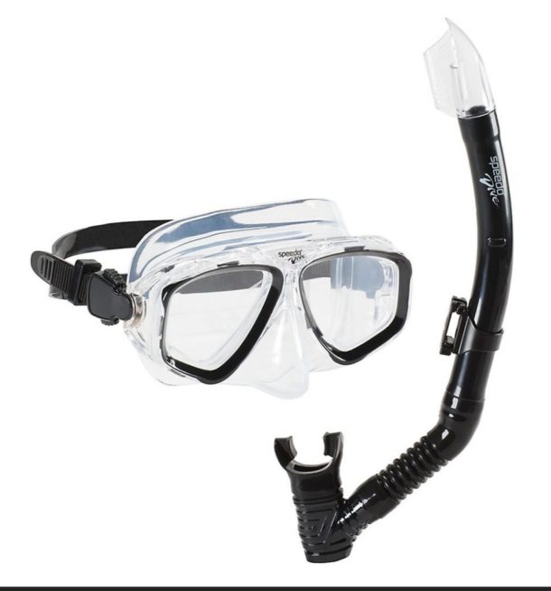 Speedo Adult Recreational Mask & Snorkel Set