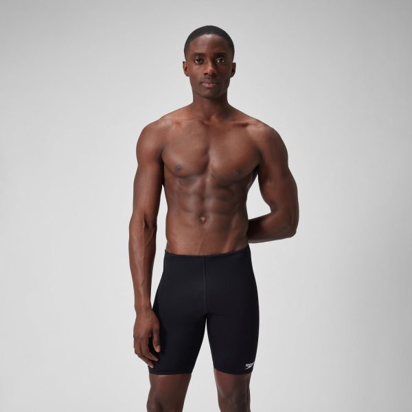 solid black speedo jammer