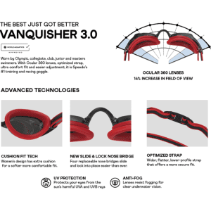 Speedo Vanquisher 3.0 Mirrored